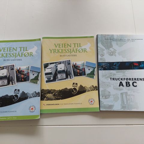 Veien til yrkessjåfør buss, lastebil og truckførerens ABC