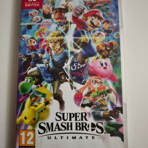 Nintendo Switch Super Smash Bros Ultimate