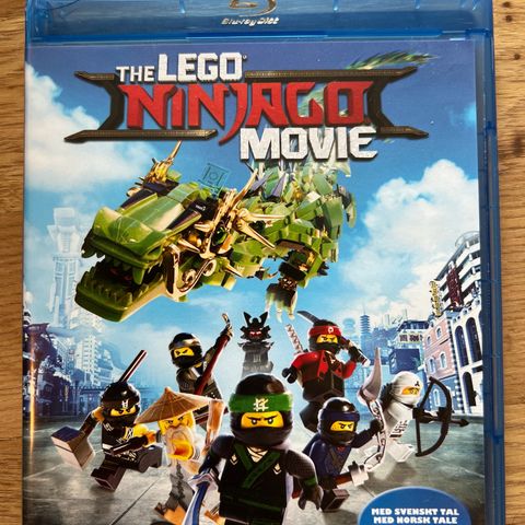 Lego Ninjago the movie (blu-ray) selges