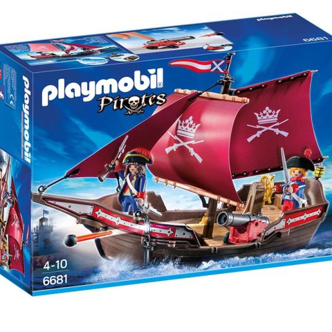 Playmobil 6681 - piratskute