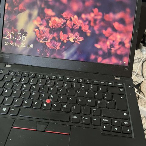 Lenovo ThinkPad L480 14" bærbar PC