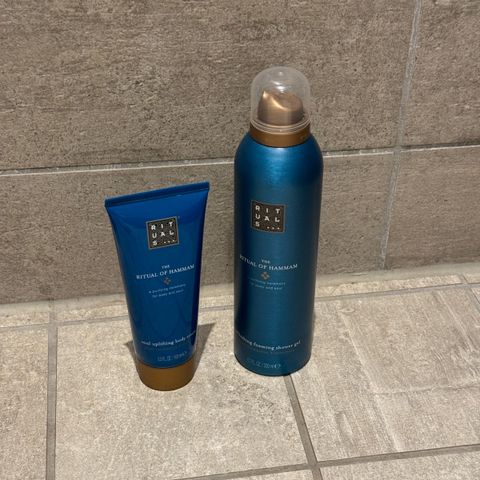 Rituals Hammam showet foam og body cream