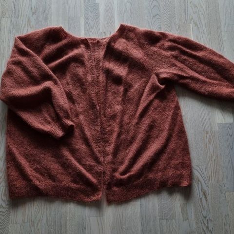 Novice mohair cardigan 2XL selges.