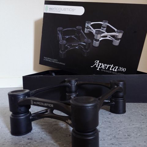 IsoAcoustics Aperta 200 - Sort