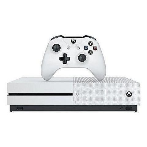 Xbox One S komplett m/alle kabler, kontroller og spill selges!