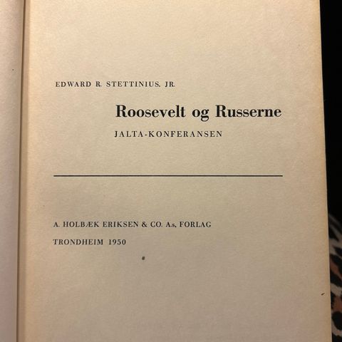 Roosevelt og Russerne