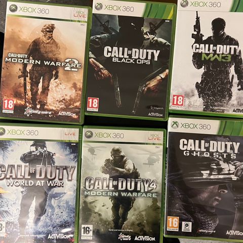 Call of Duty Xbox 360 pakke