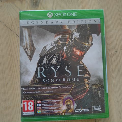 Ryse Son of Rome - Legendary Edition til Xbox One - Uåpnet