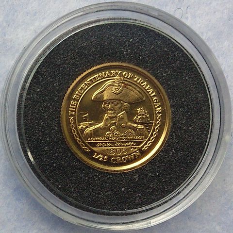 2005, The Bicentenery of trafalgar 1805, 1/25 oz, 999 gull.