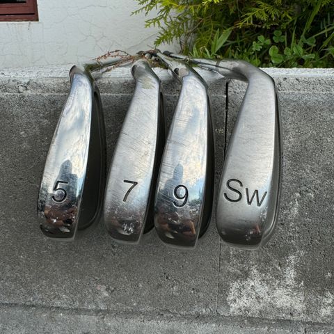 Golf jernsett + 3 wood selges