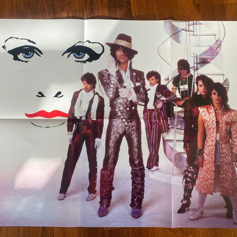 Prince & The Revolution ** Purple Rain ** LP ** Giant poster