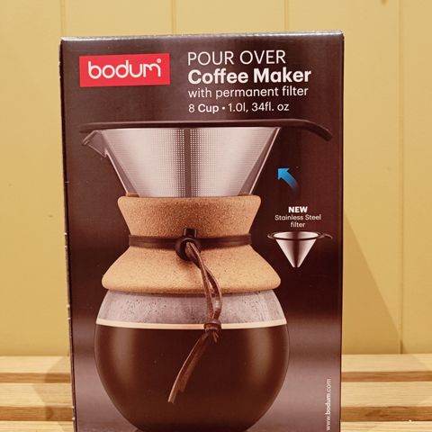 Bodum pour over 1,0l - 8 kopper