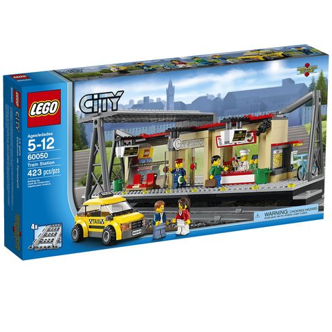 Lego city 60050 train station selges!