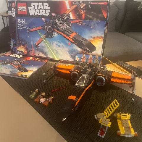 Lego Star Wars 75102 Poe’s X-wing fighter