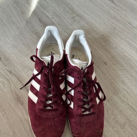 Adidas Gazelle str 44 Burgunder