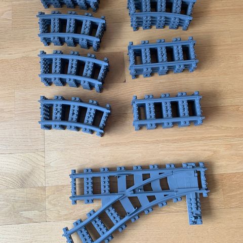 Lego jernbaneskinner