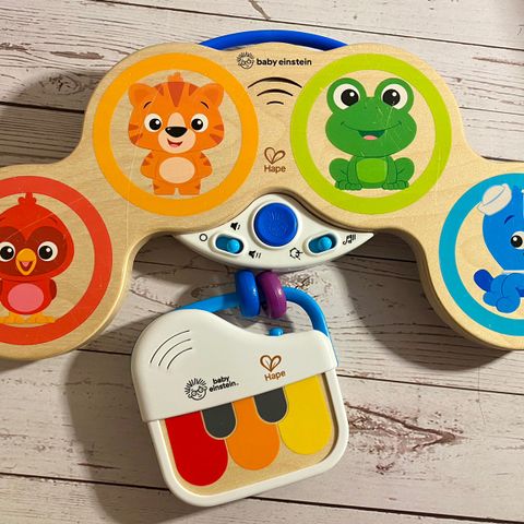 Baby Einstein tromme og minipiano