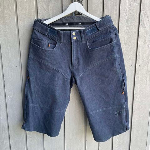 Norrøna skibotn denim shorts str. M