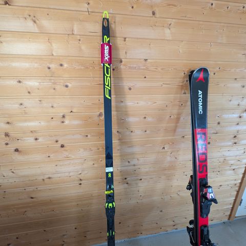 Fischer Speedmax skate ski med binding! 191 cm