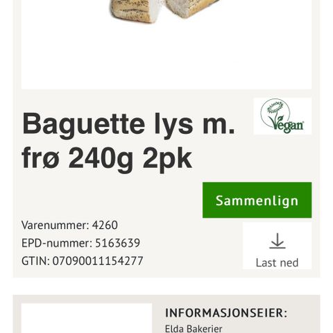 Glutenfrie baguetter