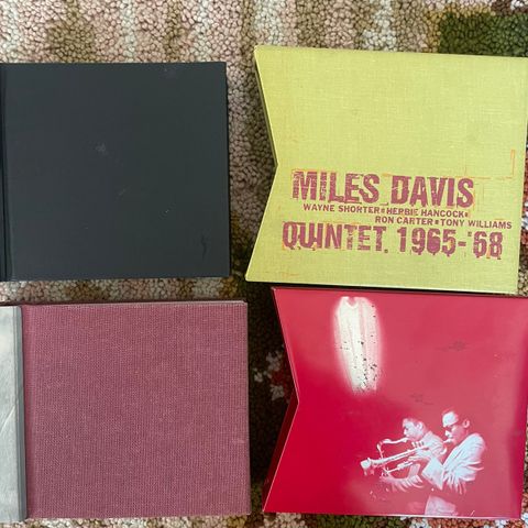 MILES DAVIS Bokser: Miles Davis & John Coltrane og Miles Davis Quintet
