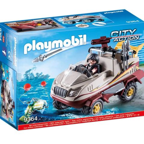 9364 Playmobil City Action - Amfibiebil 9364