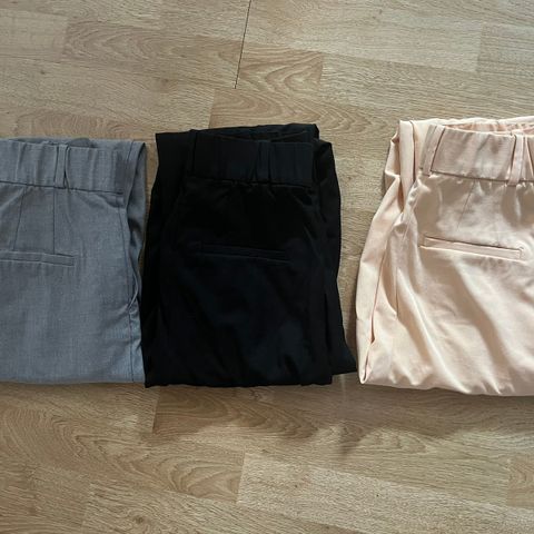 3 SLACKS BUKSER FRA H&M