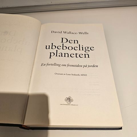 Den ubeboelige planeten. David Wallace-Wells