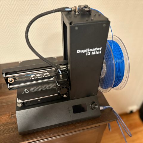 Wanhao Duplicator i3 Mini 3D-printer inkl. filament 🖨️🎨