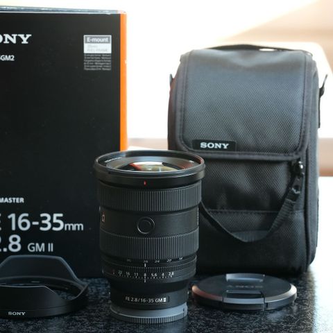 Sony FE 16-35mm f:2,8 GM II