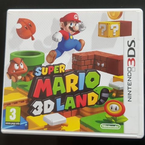 Super Mario 3D Land (3DS) med cover