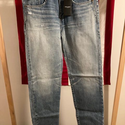 Saint Laurent Vintage Blue Baggy jeans