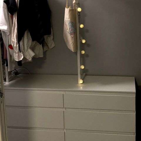 IKEA KULLEN kommode + stativ