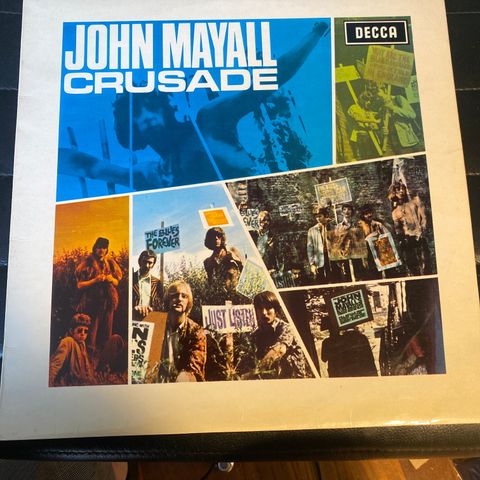John Mayall's Bluesbreakers ** Crusade ** LP ** Førstepress