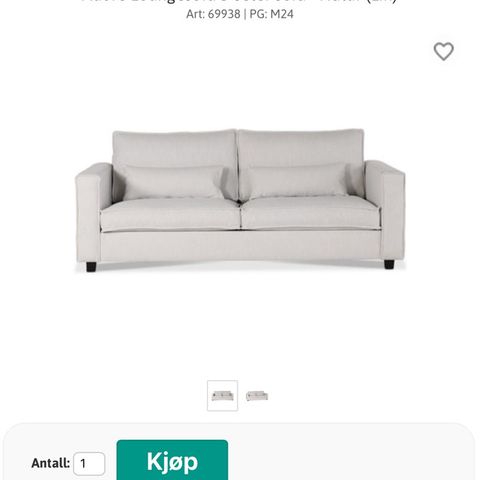 Nydelig Sofa fra Trendrom
