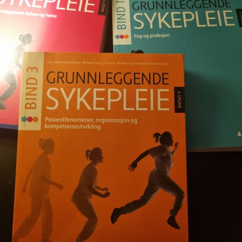 Grunnleggende sykepleiebind 1-2-3
 Utg 4