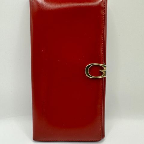 Gucci Red Leather Wallet