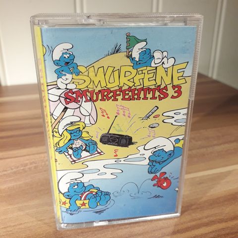 Smurfene: Smurfehits 3 (1997) på kassett