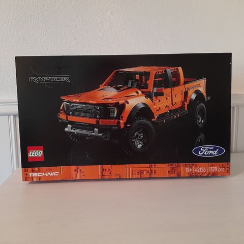 Uåpnet Lego Ford F-150 Raptor