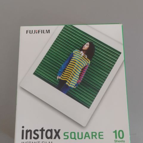 Fuji Instant fargefilm Square Blank 10x