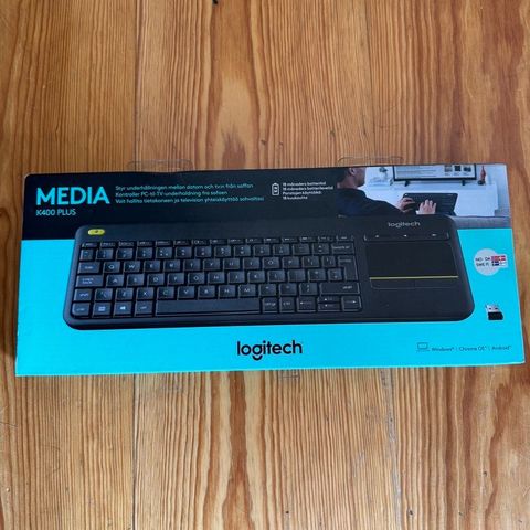 Logitech tastatur K400plus