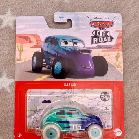 Ny Disney Cars On The Road metallbil 115 Reyo Kos