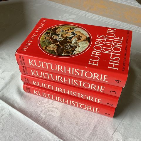 Europeisk kulturhistorie, bind 1-4