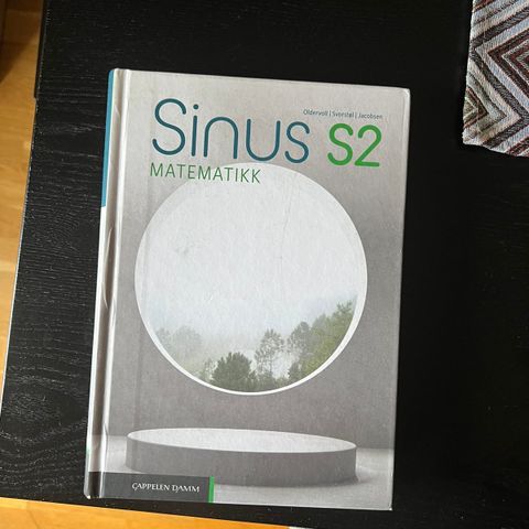 Sinus S2 Mattebok fra Cappelen Damn