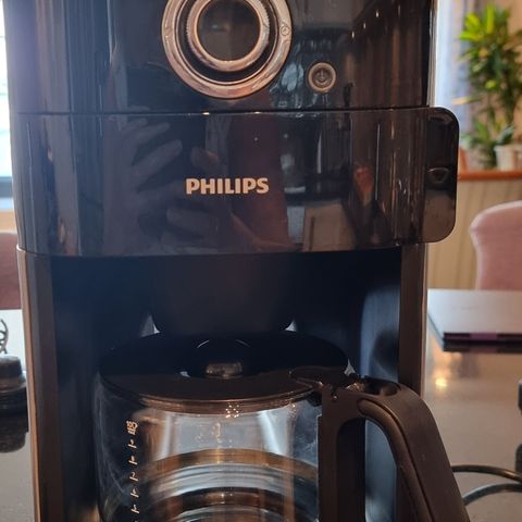 Kaffemaskin, Philips med kvern for hele bønner