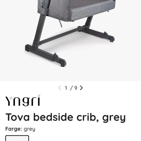 Yngri Tova Bedside Crib