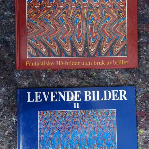 3DM bøker. Levende Bilder bok 1 og 2