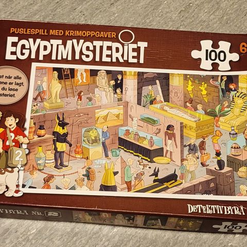 Puslespill Egypt mysteriet