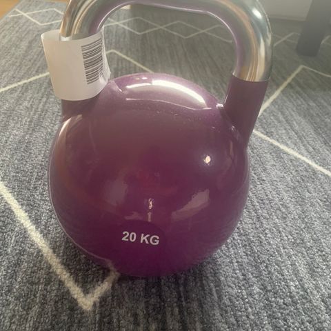 Kettlebell 20kg selges!