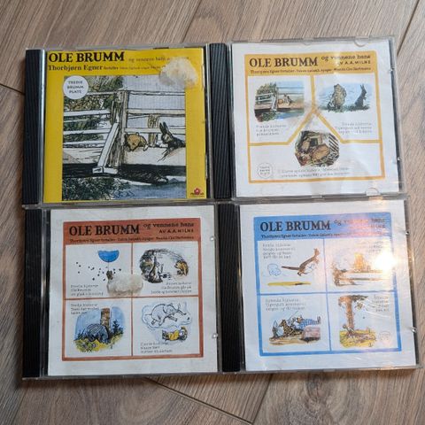 Ole Brumm-historier på CD